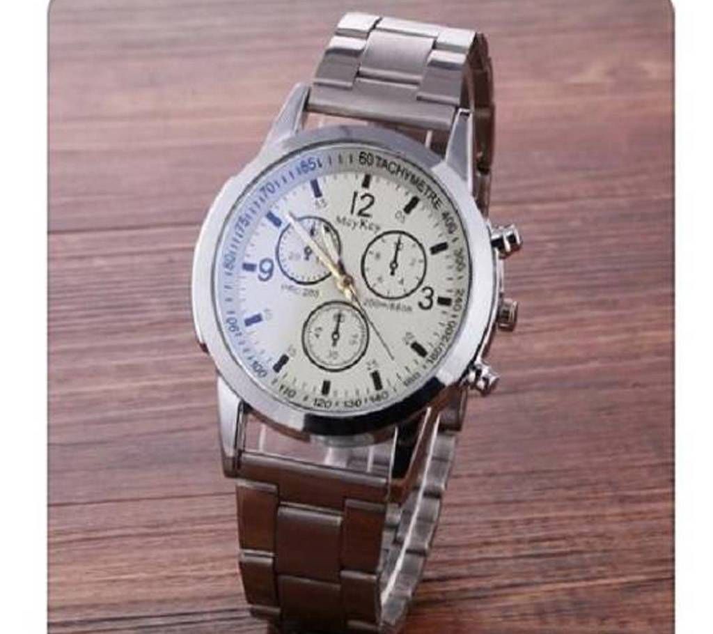 Stainless Steel Band Mens Watch