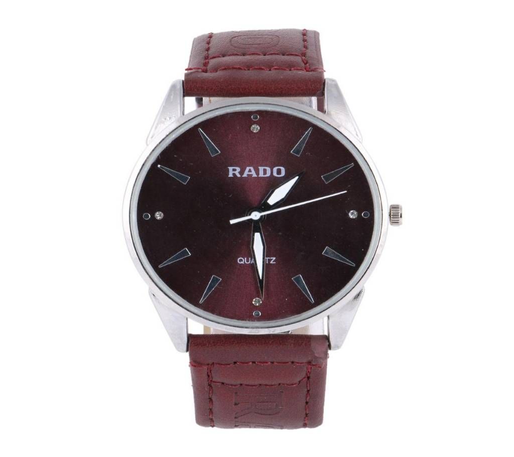 Analog Wrist Watch for Men-Red