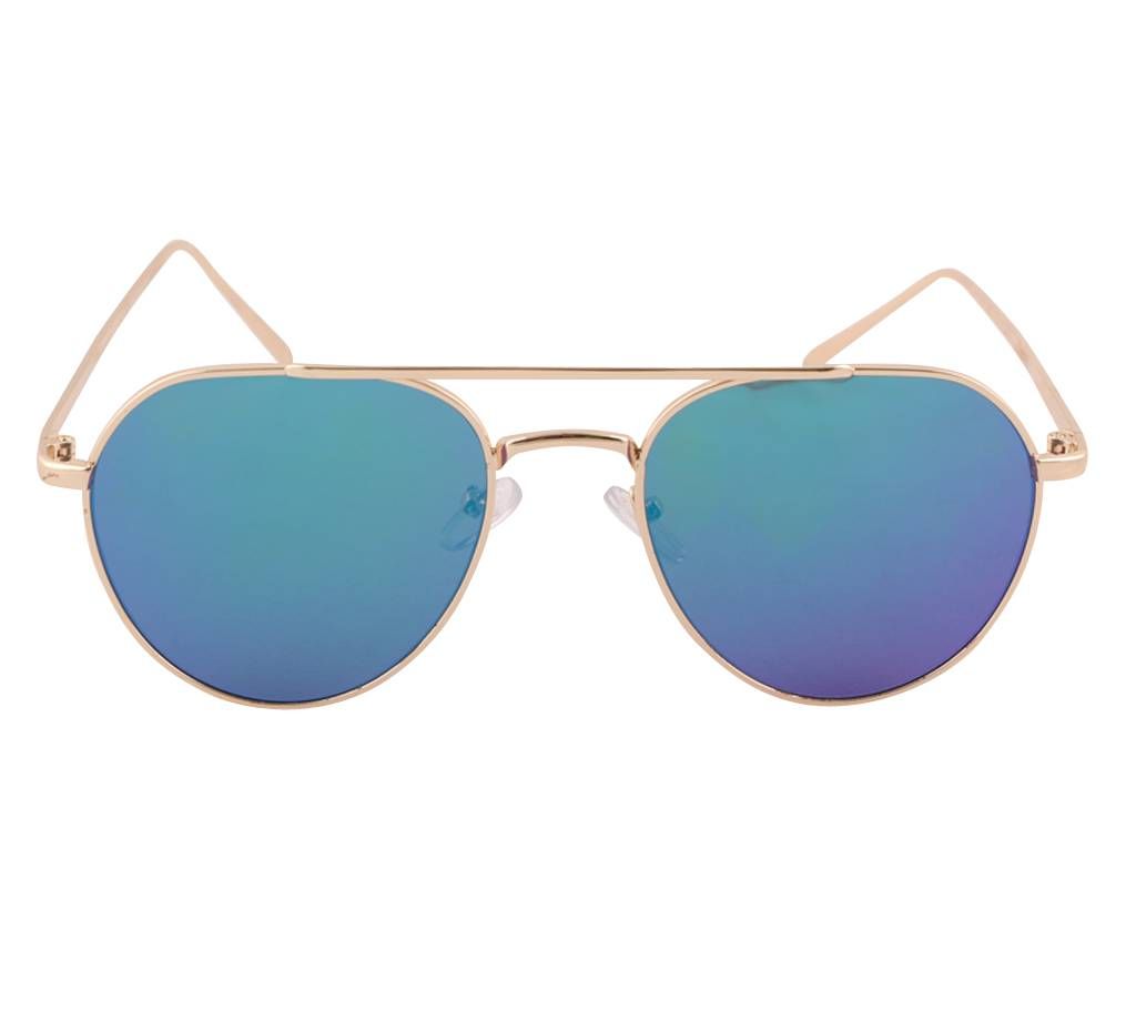 Men Metal Square Sunglasses