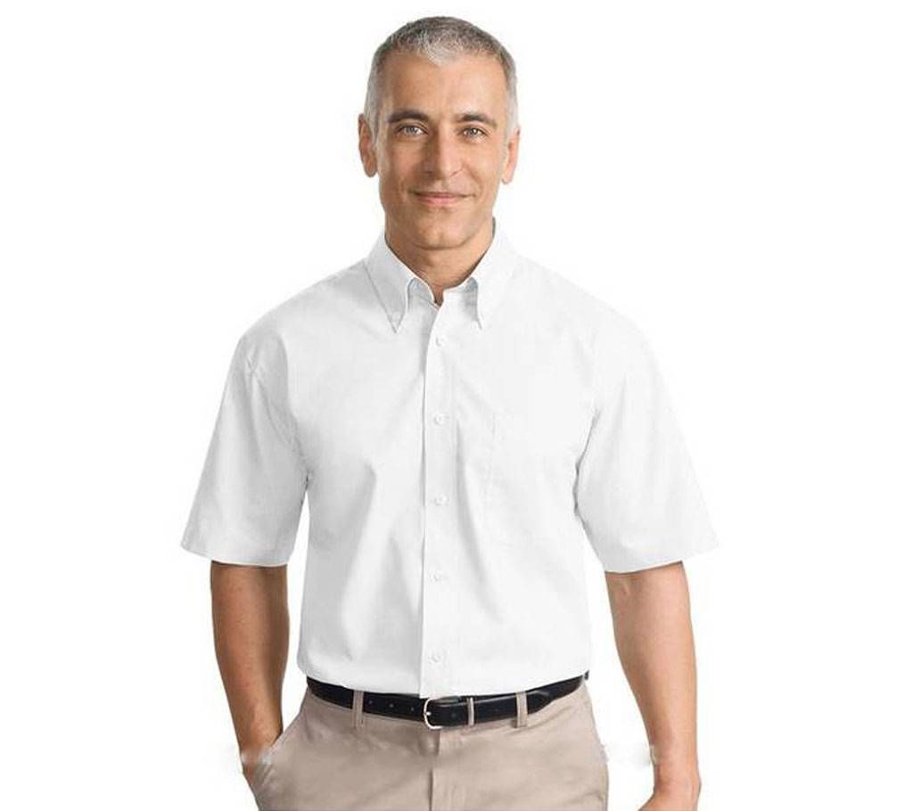 Men's HalfSleeve Formal Cotton Shirt