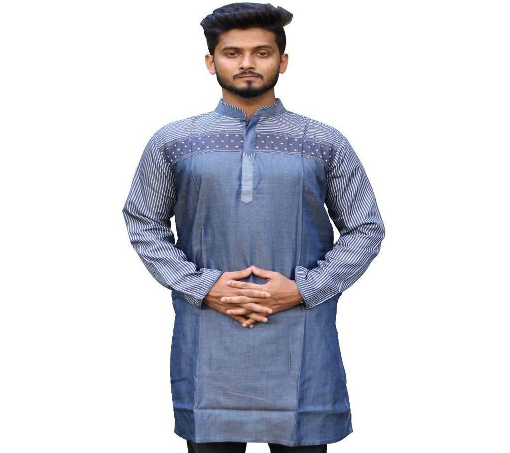 Boisakhi Denim Punjabi for man BASE_14