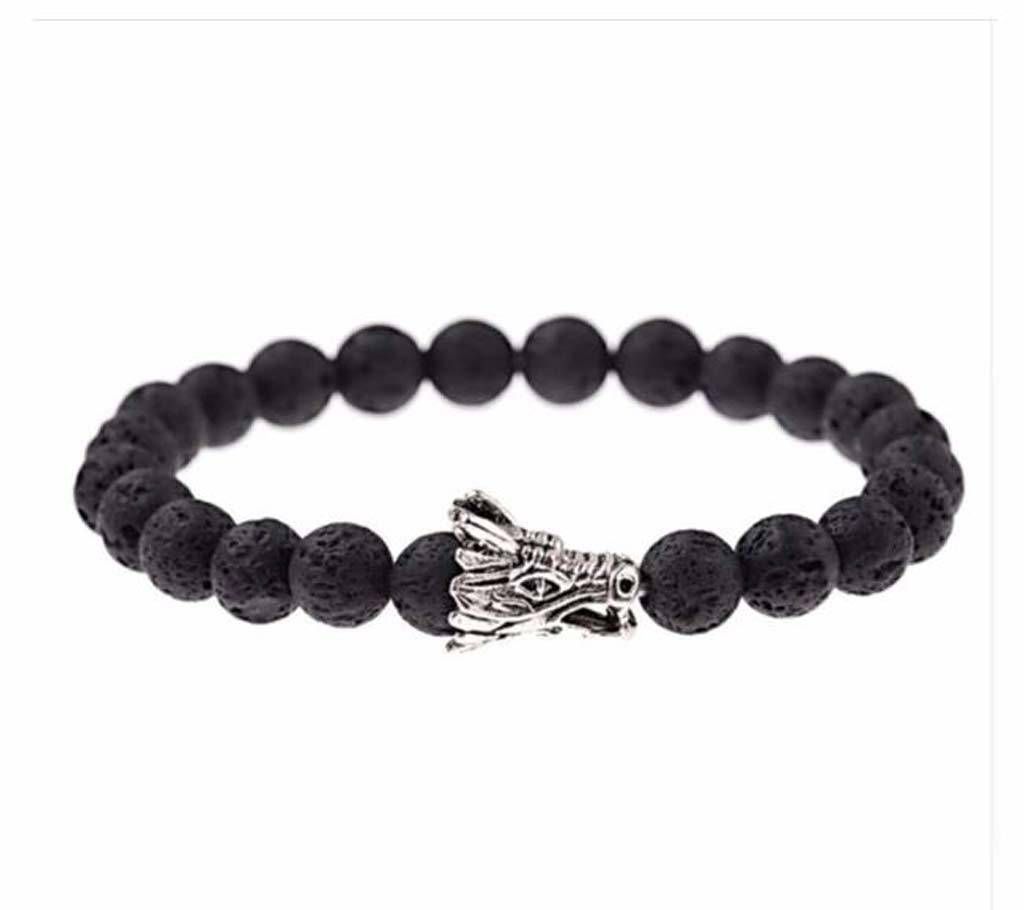 Lava Stone Bracelet For Men