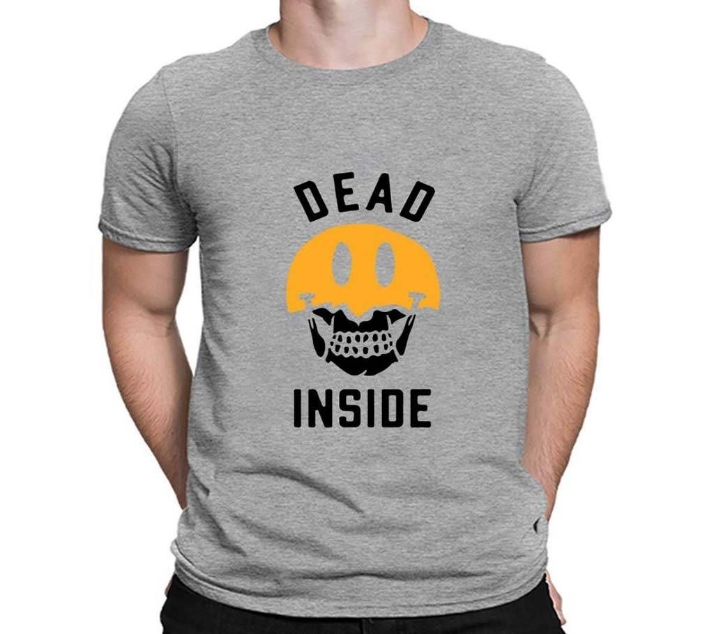 Mens Defcef Cotton Round Neck  t-shirt