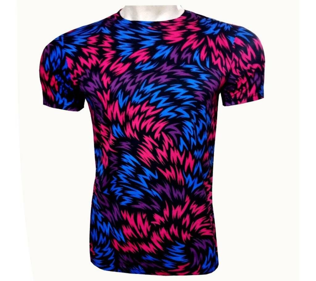 T-Shirt For Mens Fancy All Over Printed