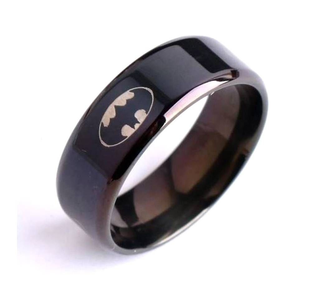 Black Batman Finger Ring for Men