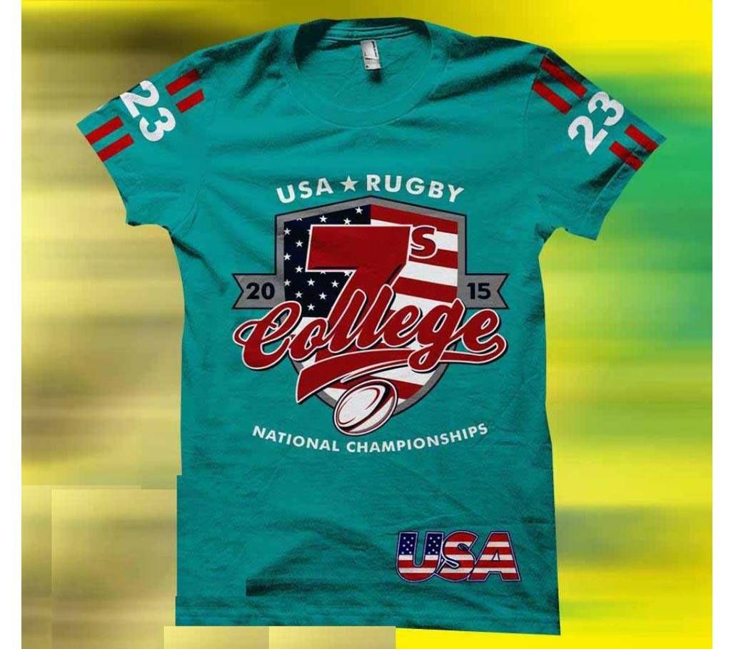 Rubber Print Cotton T-shirt - FC229 - FAS