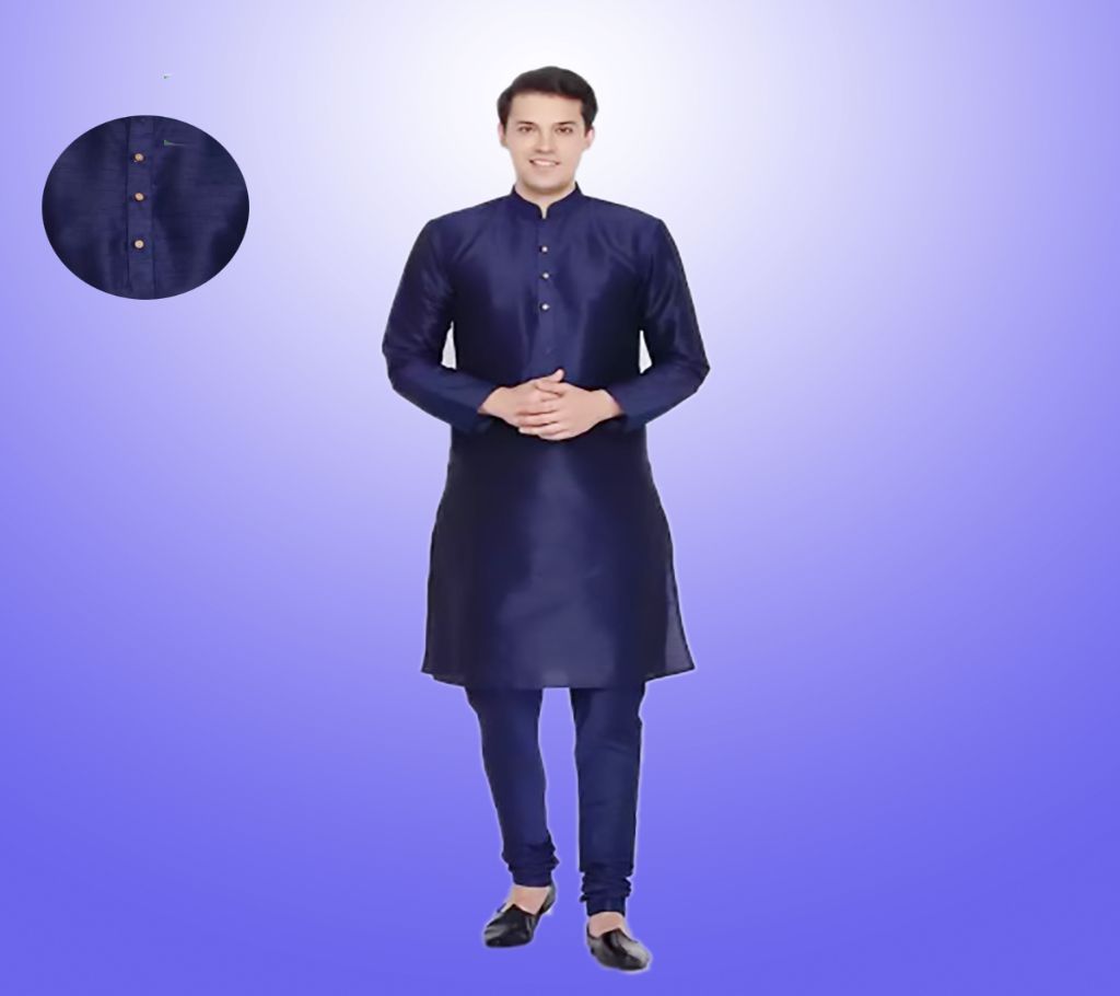 Solid Straight Panjabi For Men