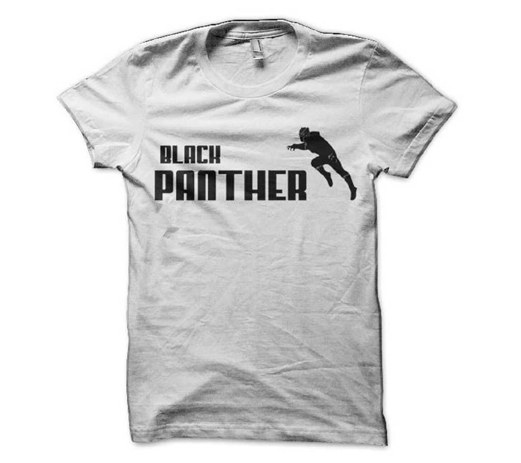 Black Panther Cotton T-shirt