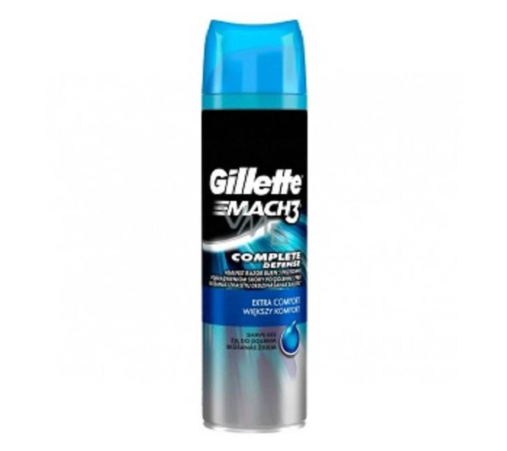 Gillette Match3 Complete Defence Shave Gel UK 