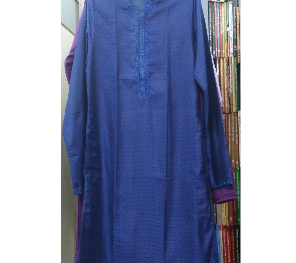 blue cotton panjabi