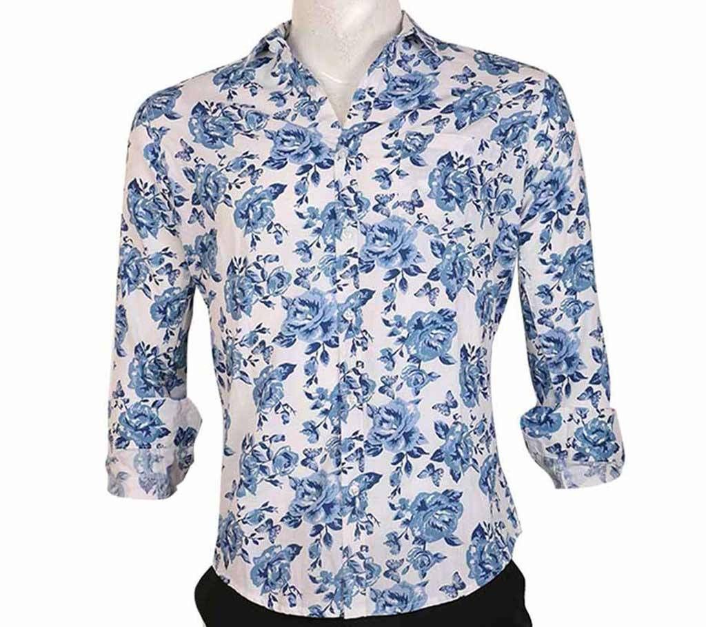 Full Sleeve Slim Fit Casual Cotton Shirt