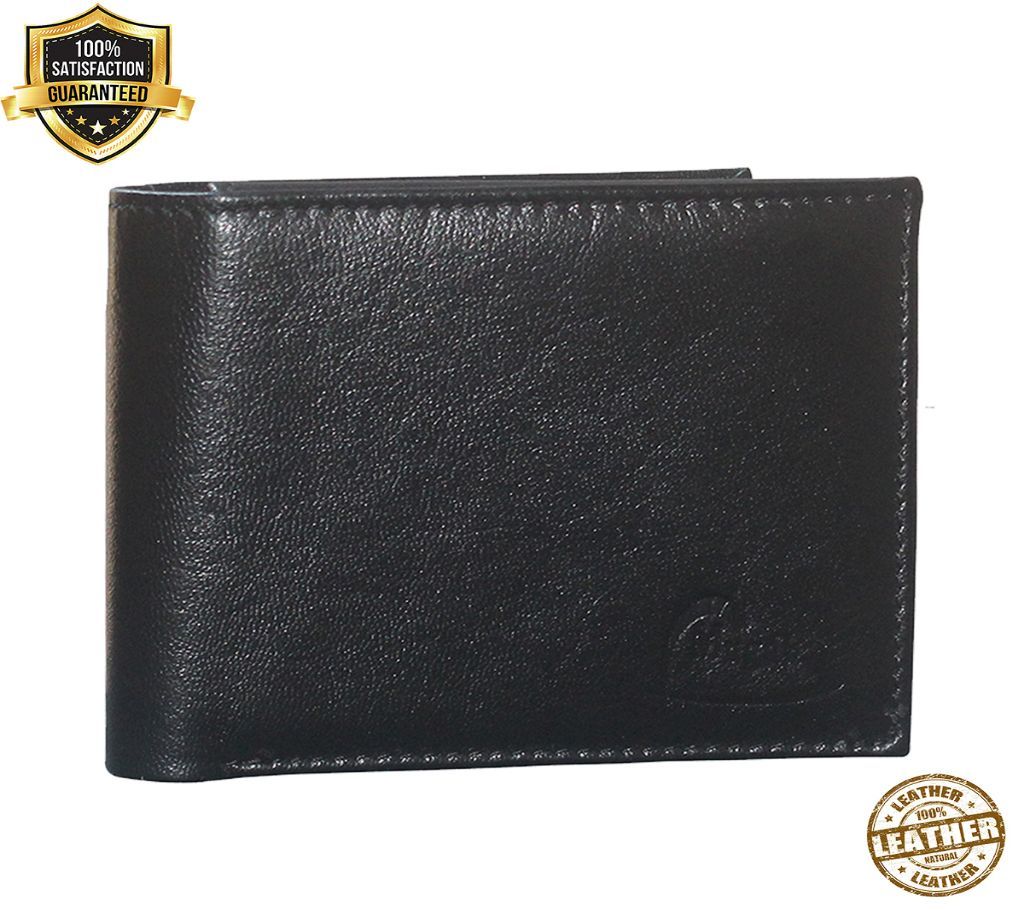 Leather Wallet for Men (Black-G3)
