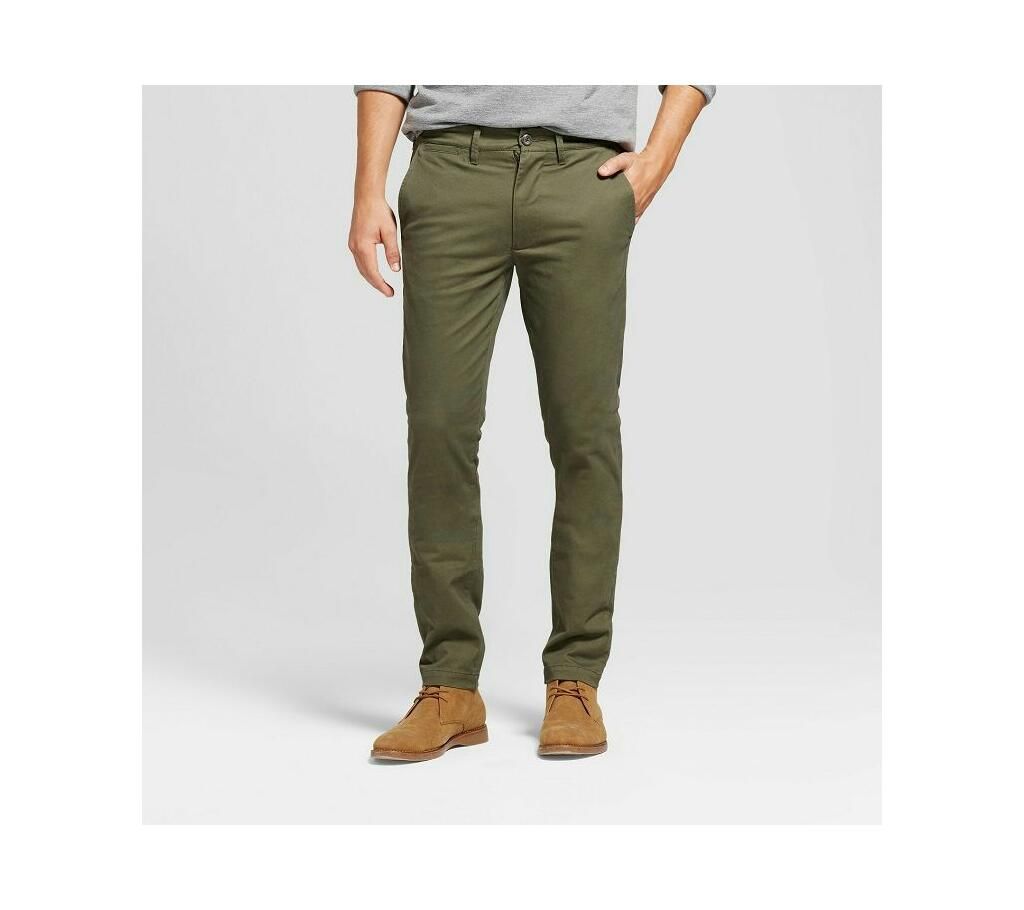 Slim Fit Gabardine Pant