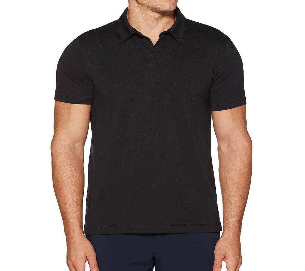 Black Polo Shirt for Men