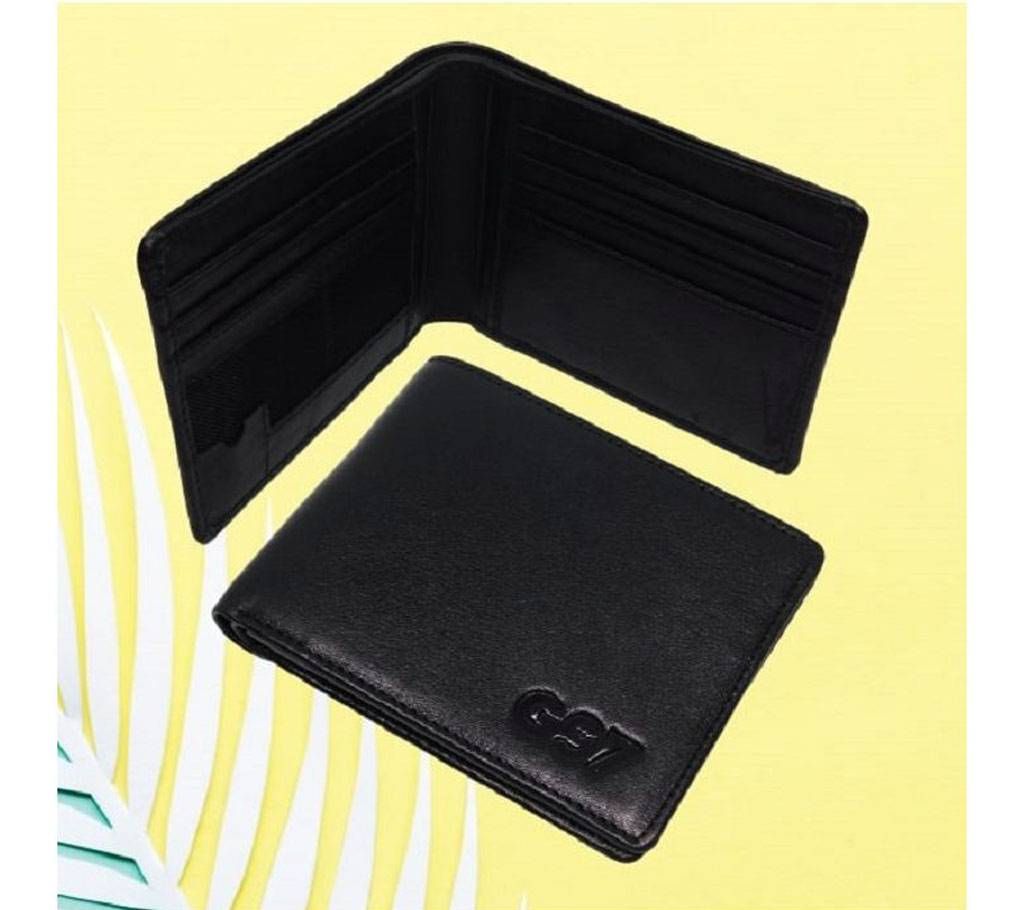 Pure Leather Wallet Black