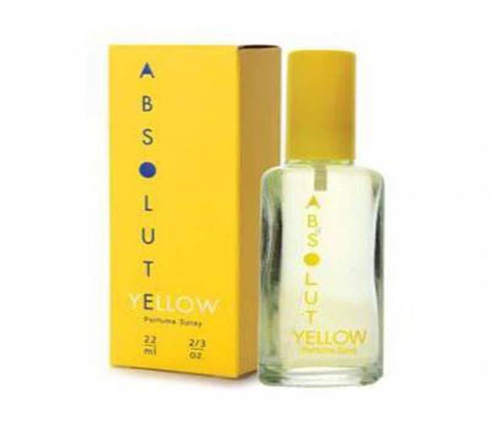 Absolute Yellow Perfume Spray for men