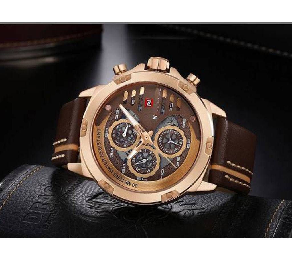 Naviforce mens chronograph watch