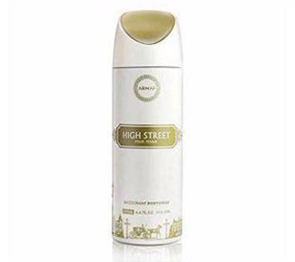 Armaf HIGH STREET Deodorant Spray For Men 200ml - UAE