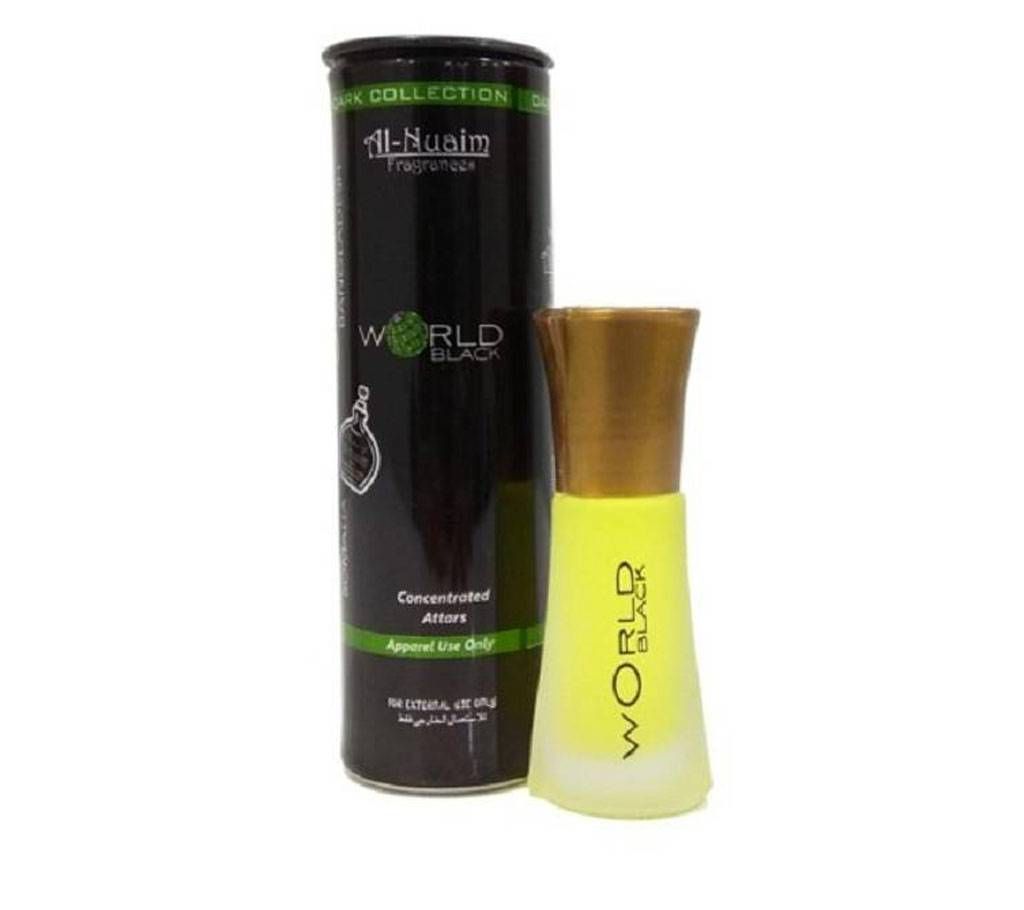 Al Nuaim World Black Roll On Attar - 6ml (India)