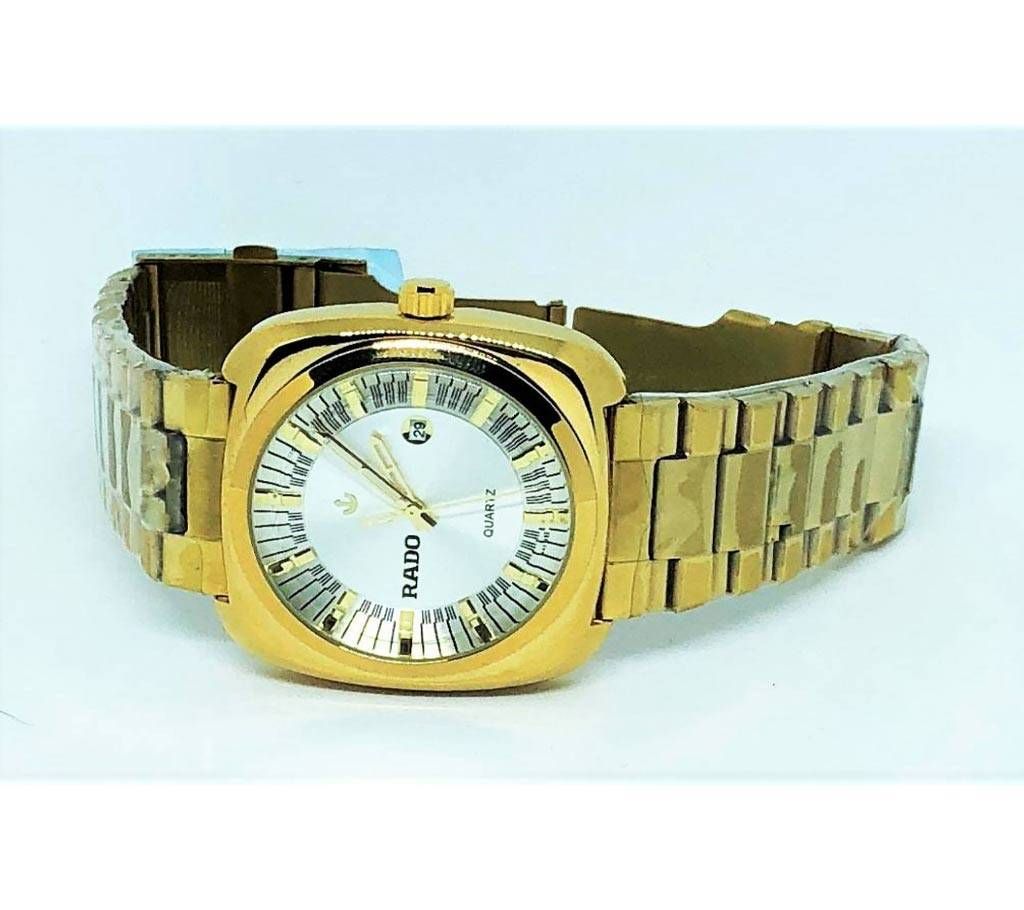 Rado Golden Chain Wrist Watch For Men (Copy)