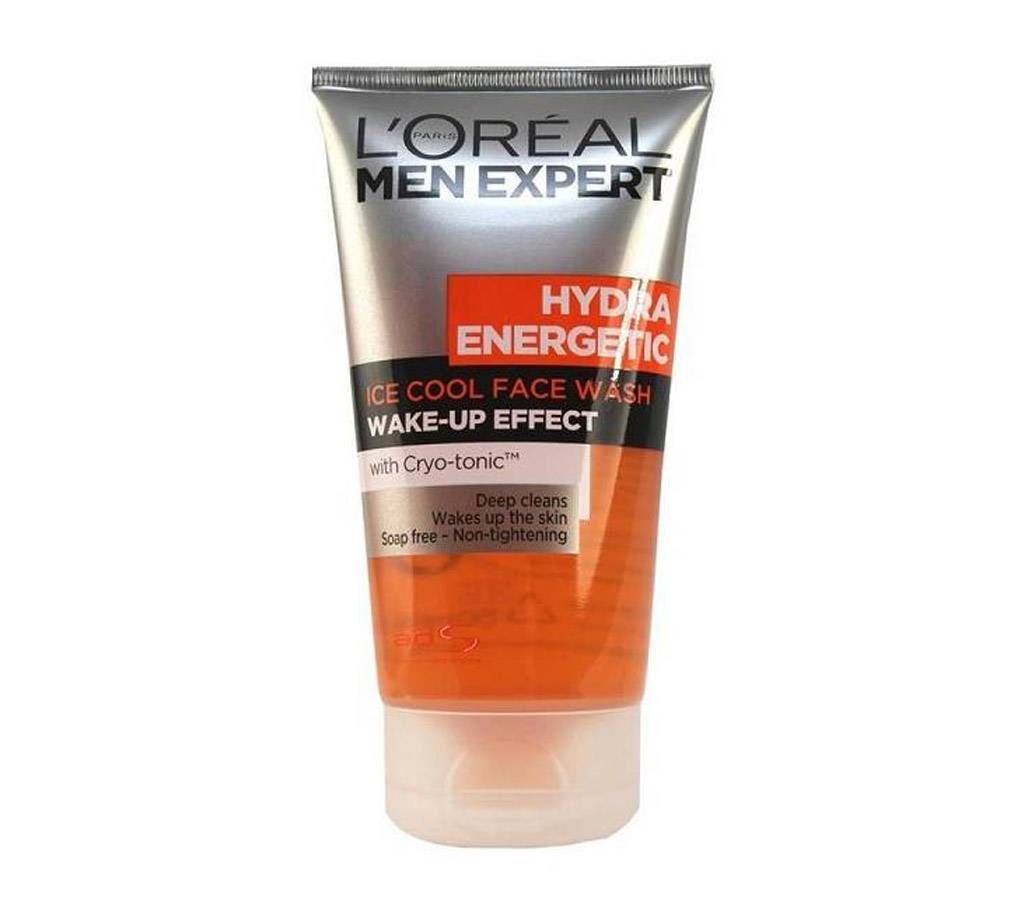 Loreal Men Expert Hydra Energetic Ice Cool Face Wash 150ml - UK
