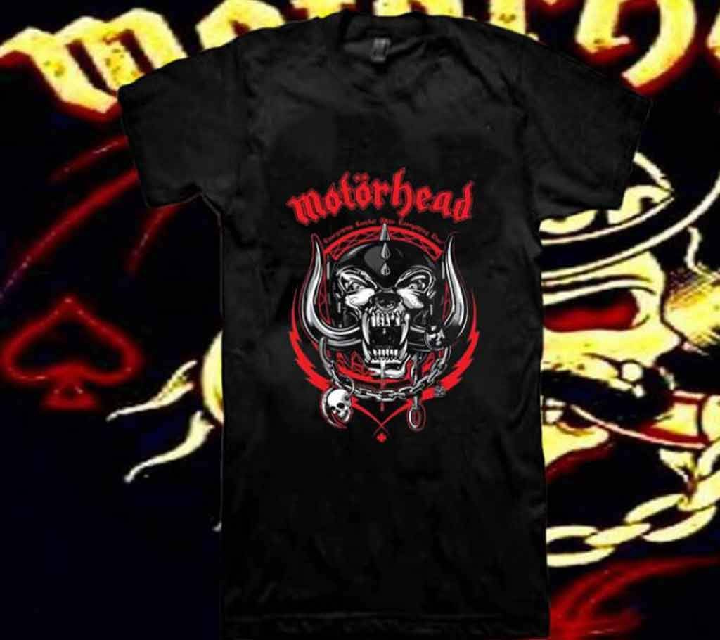 motorhead half sleeve gents cotton t shirt 