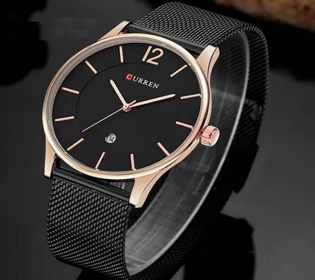Curren Menz Wrist Watch - Black (Copy)