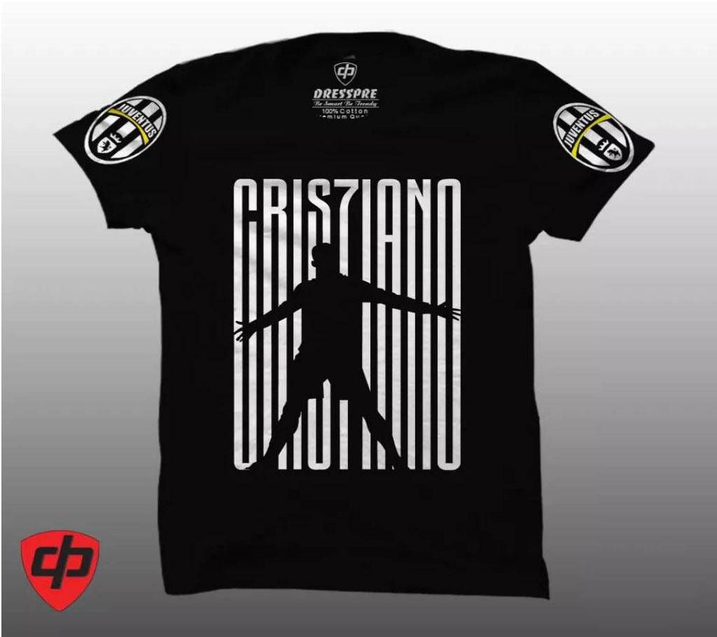 CRISTIANO Gents Half Sleeve Cotton T-Shirt