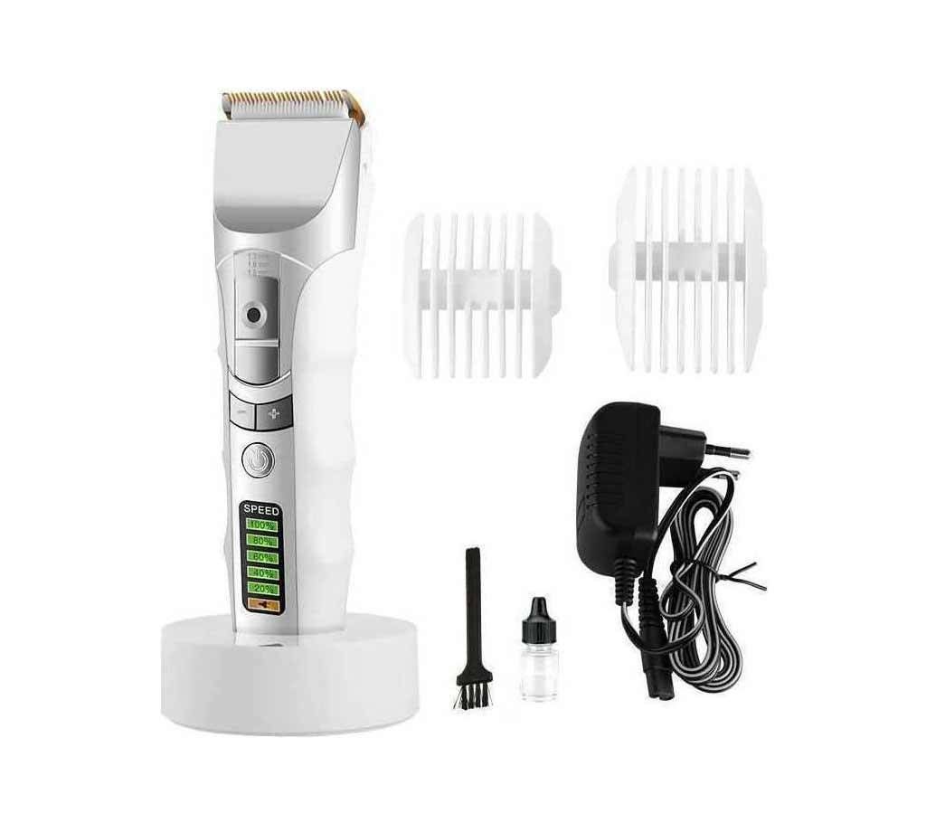 Kemei km-848 LED Display Li-ion Battery Titanium Hair Clipper