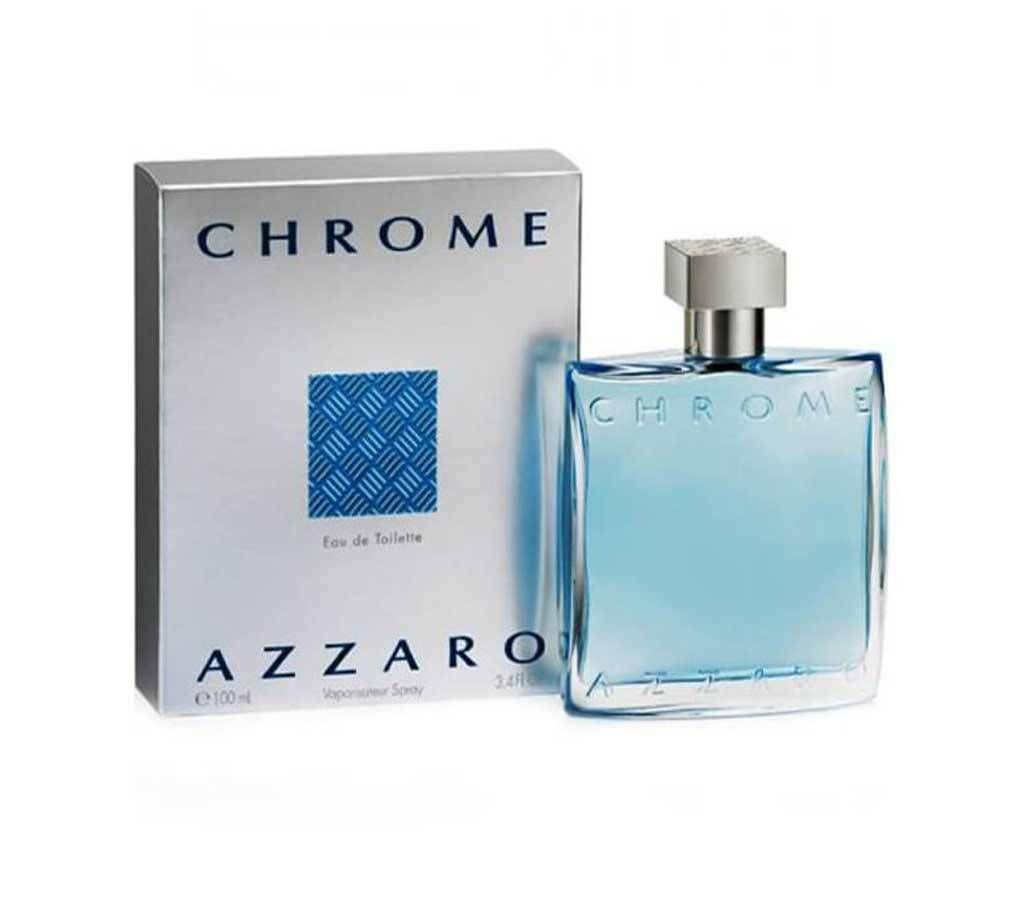 Azzro Chrome EDT 100ml For Men - France 