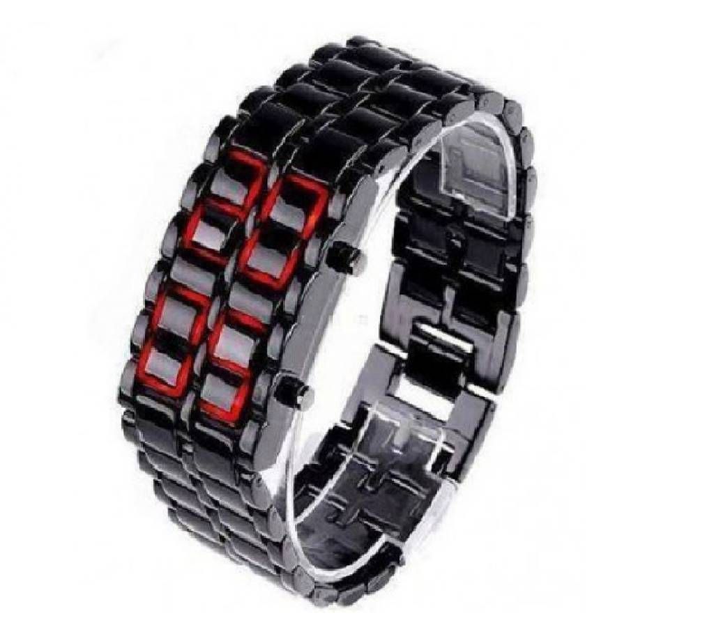 Stainless Steel LED Gents Wrist Watch