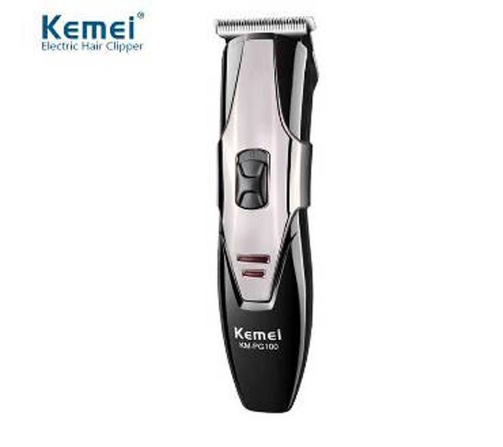KEMEI-KM-PG-100 BLACK Rechargeable Hair Trimmer