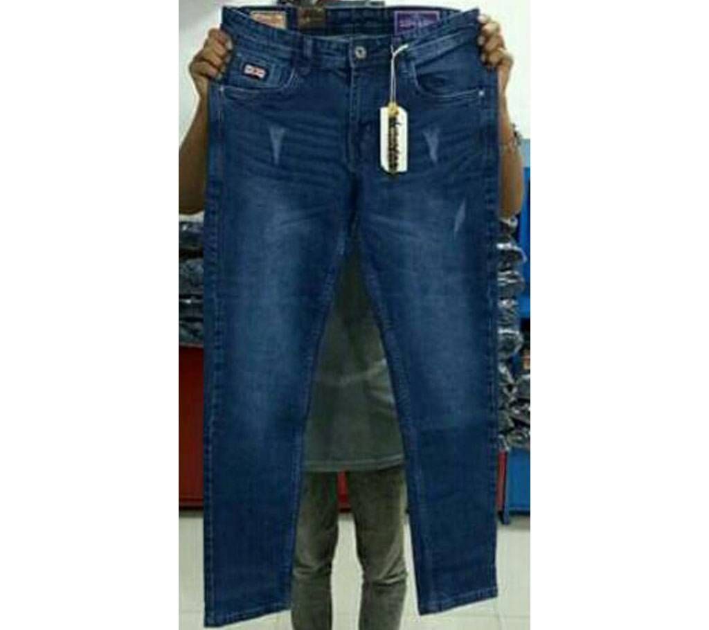 Gents Slim Fit Stitched Jeans Pant