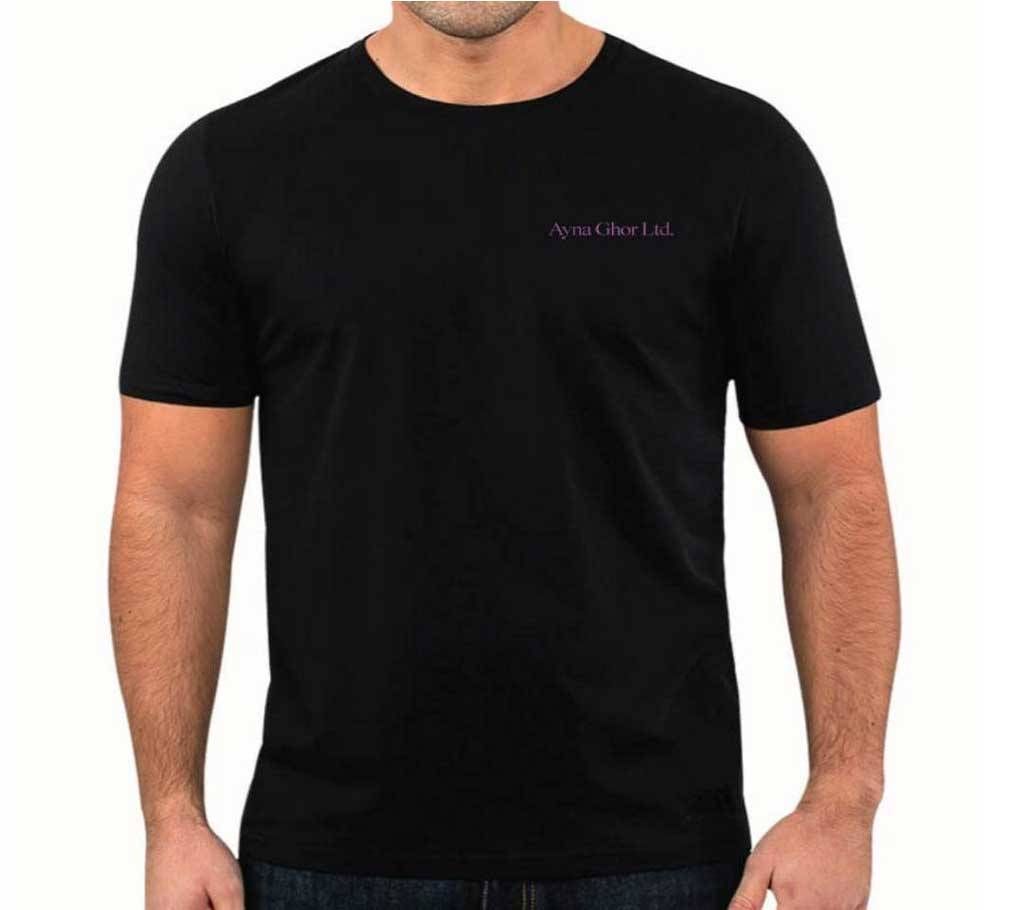 AYNAGHOR Menz Half Sleeve Cotton T-Shirt