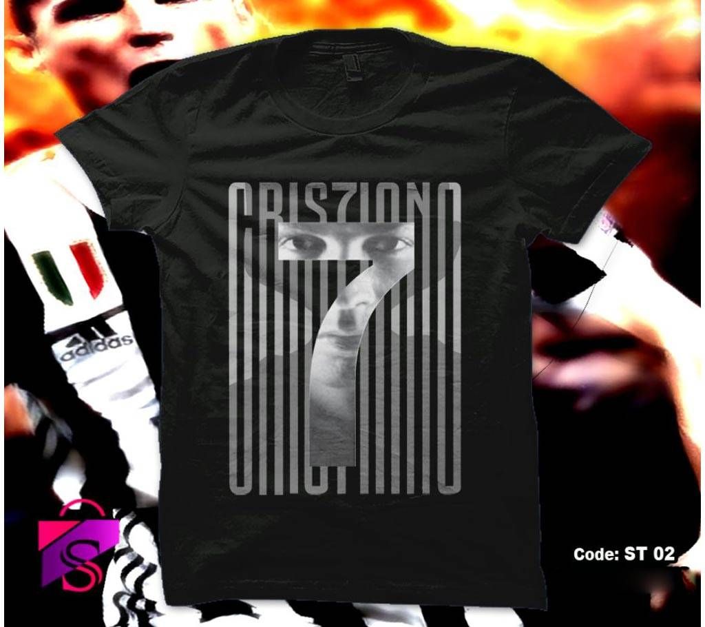 CRISTIANO 7 Menz half sleeve T Shirt