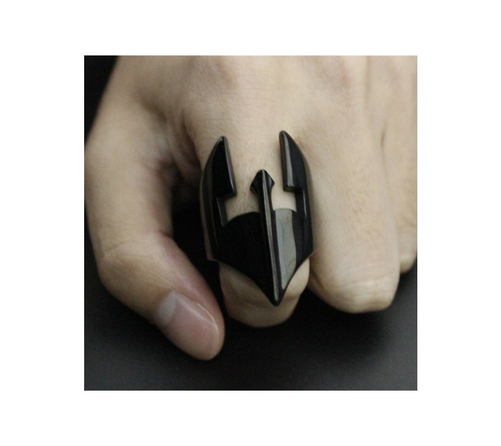 Stainless Steel Super Man Ring