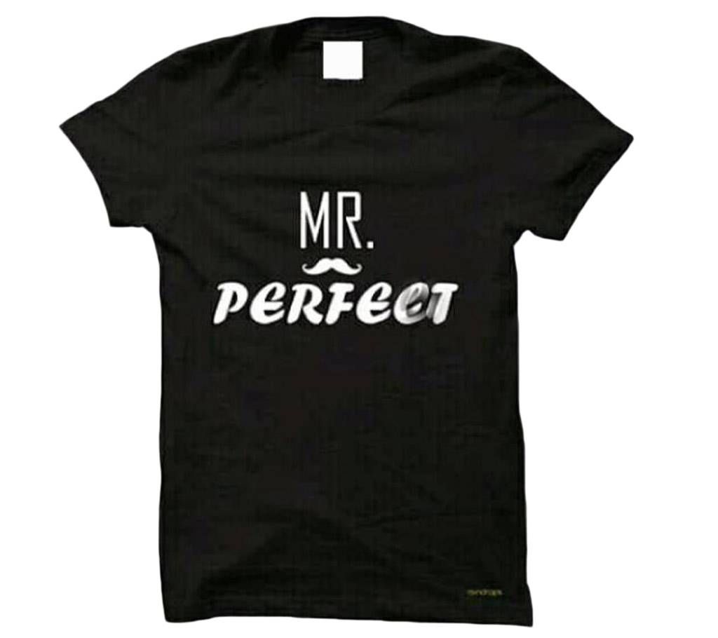 Mr. Perfect Half Sleeve T-Shirt