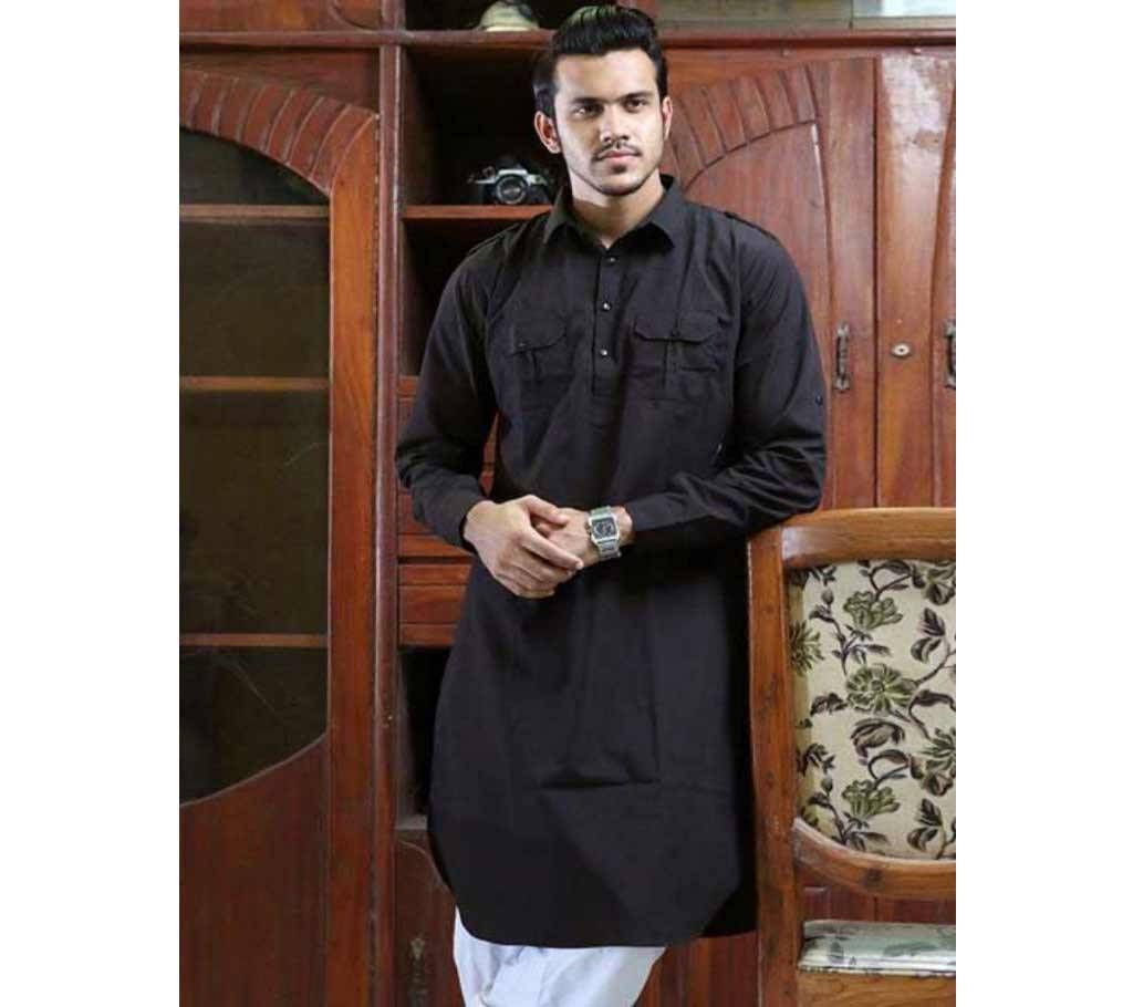 Black color kabli for Man.