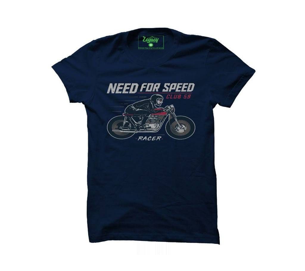 Tshirt - Navy Blue with Need for Speed