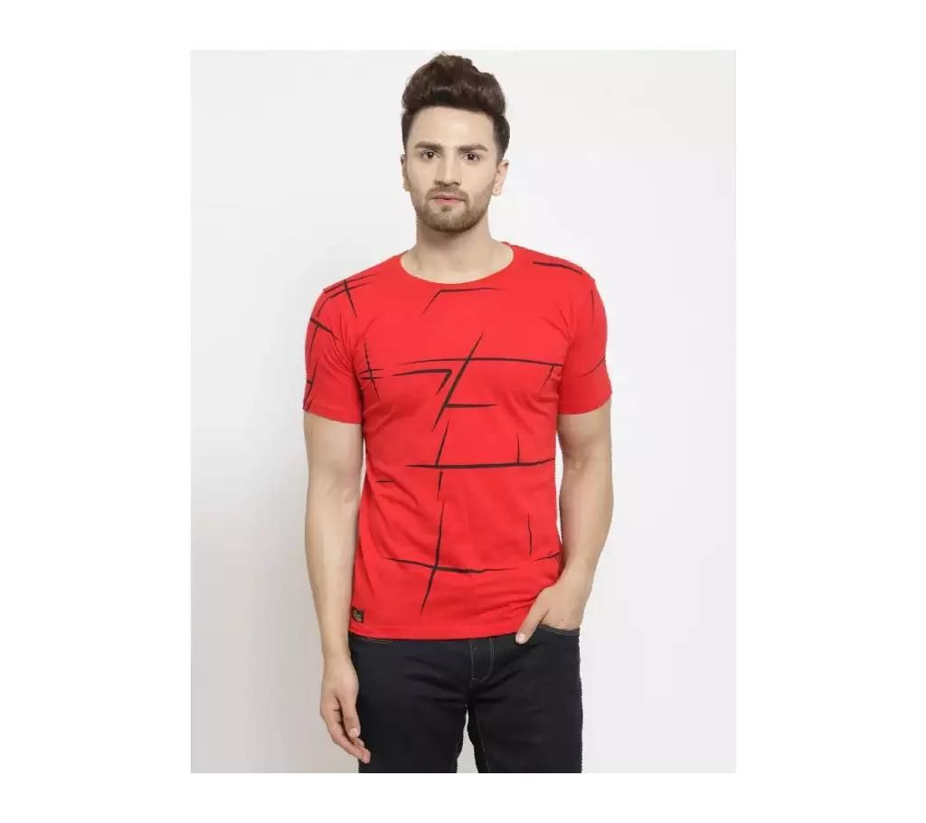 half sleeve cotton tshirt for man