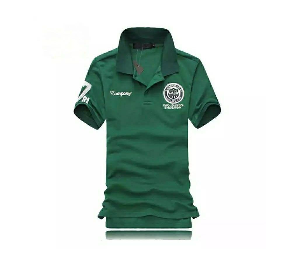 MultiColorCotton Polo Shirt For Men