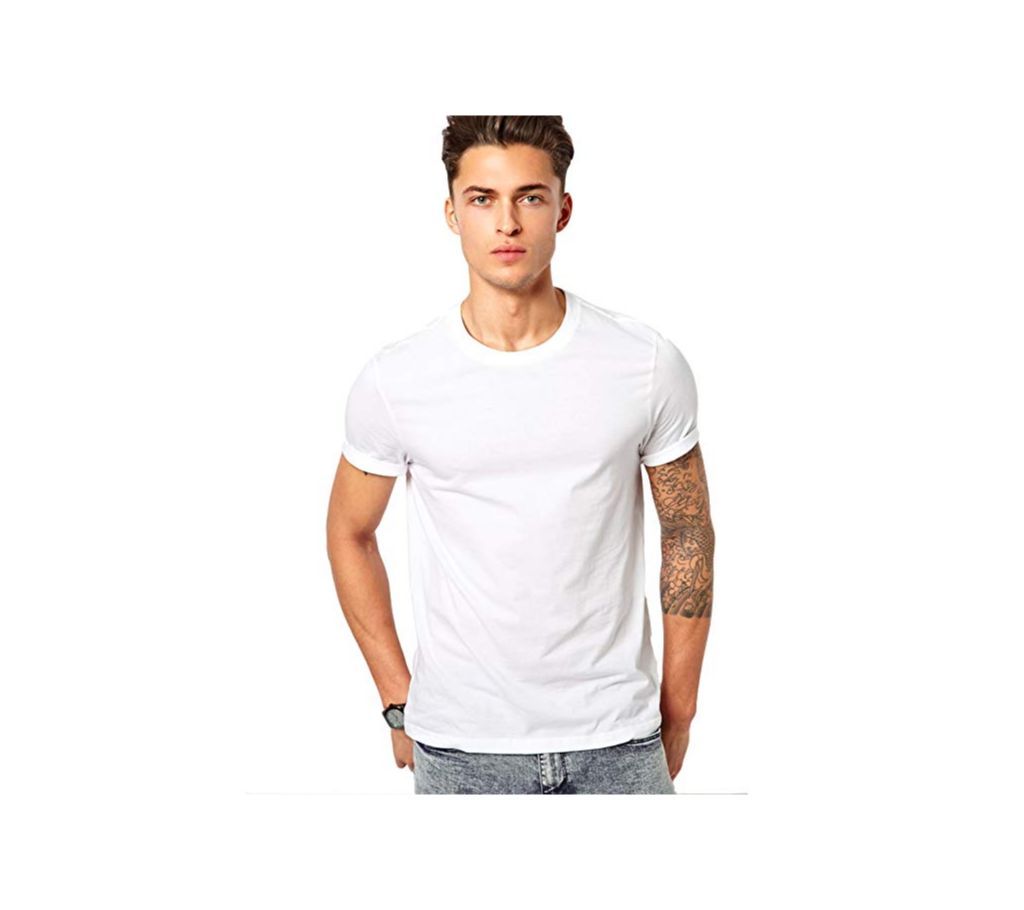 WhiteT-Shirt For Men.