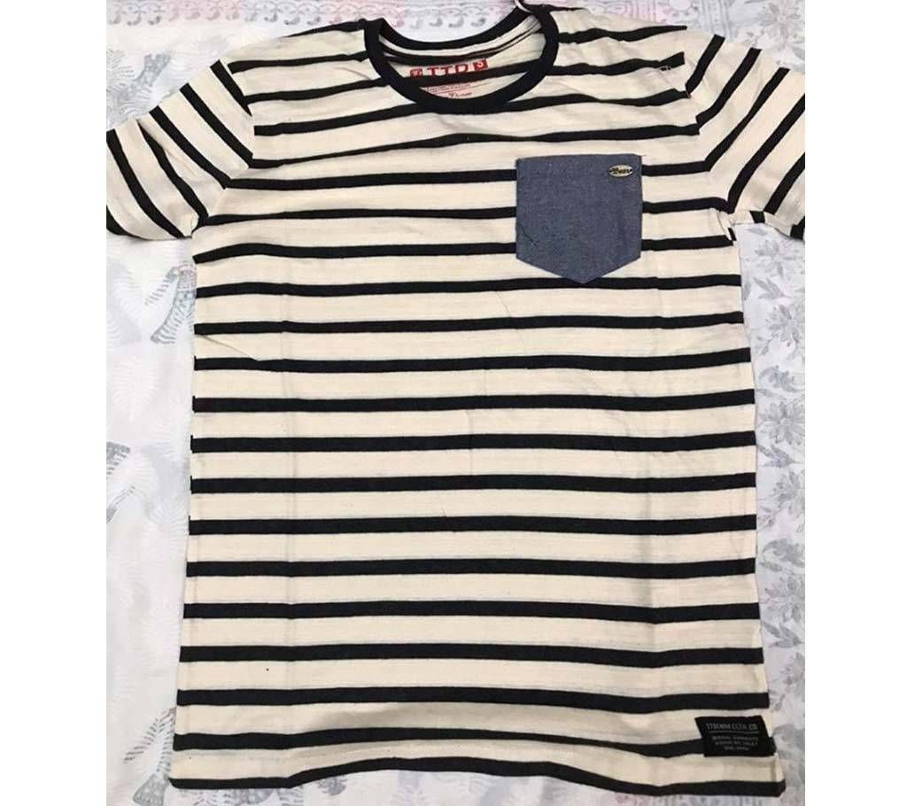 Half Sleeve T Shirt For Men - Off White 