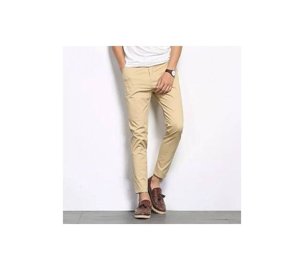 Twill Gaberdine Pants - khaki