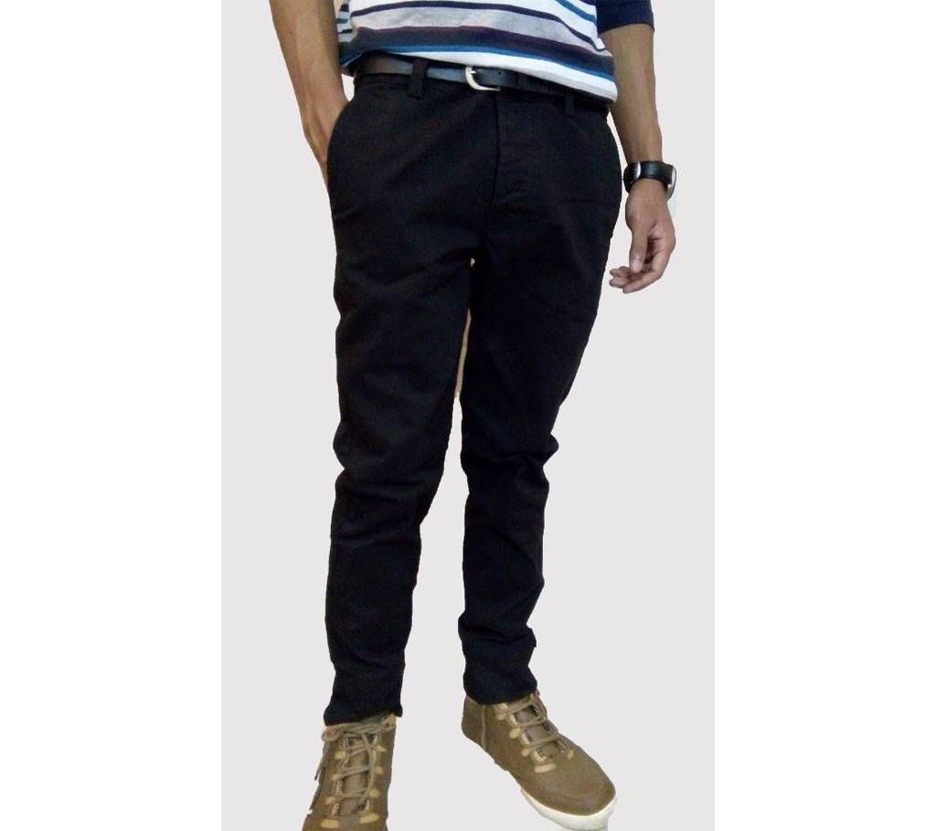 Black Stretch Skinny Chinos