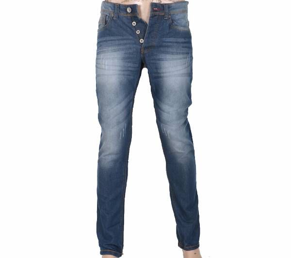 Menz Blue Wash Semi-Narrow Jeans Pant