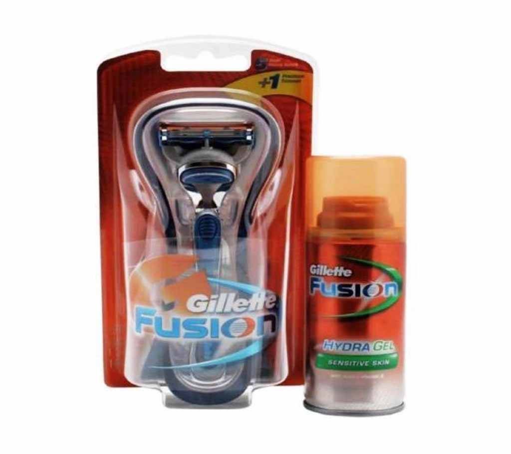 Gillette Fusion Power Razor with Free Hydra Shaving Gel