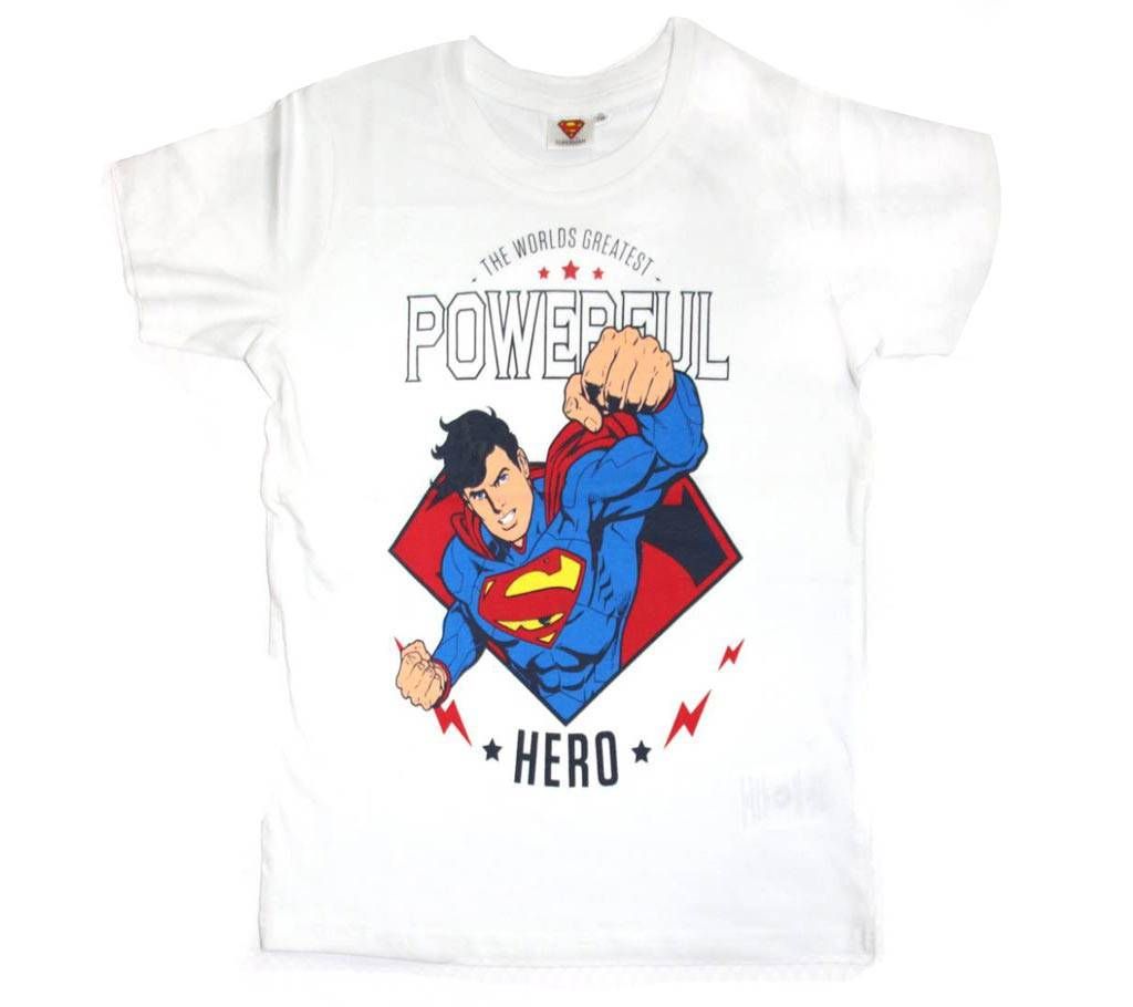 Superman Boyz kids Cotton Round Neck T-Shirt