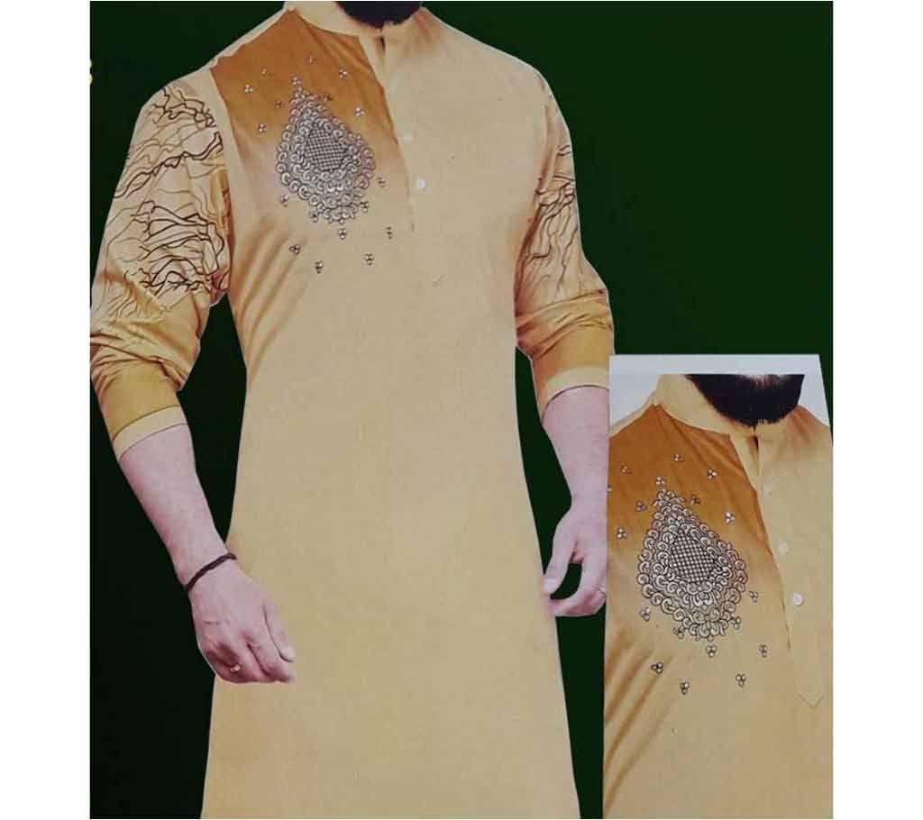 Eid Collection - Menz Slim Fit Semi Long Punjabi 100206