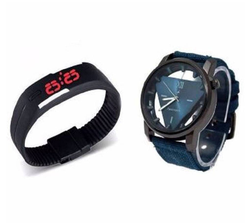 FASTRACK Gents Watch (copy)+LED Watch